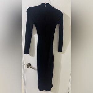 MICHAEL Michael Kors Black Long Sleeve Dress
